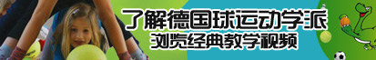 AV深淫了解德国球运动学派，浏览经典教学视频。